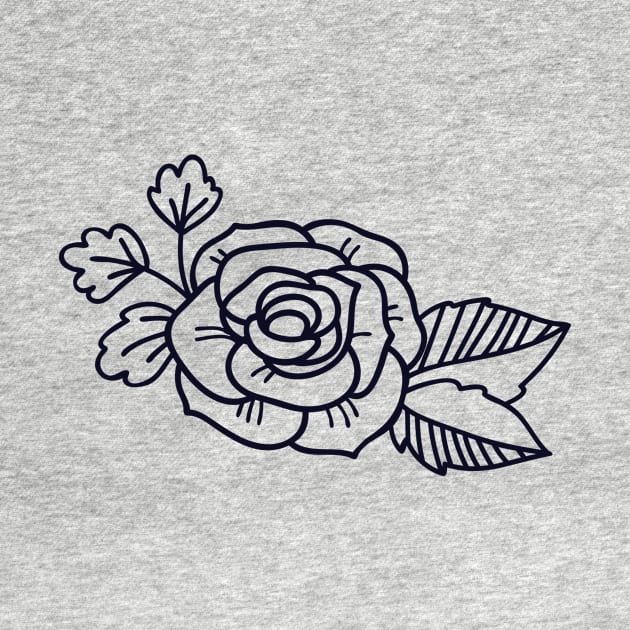 Flower Line Art by Socity Shop